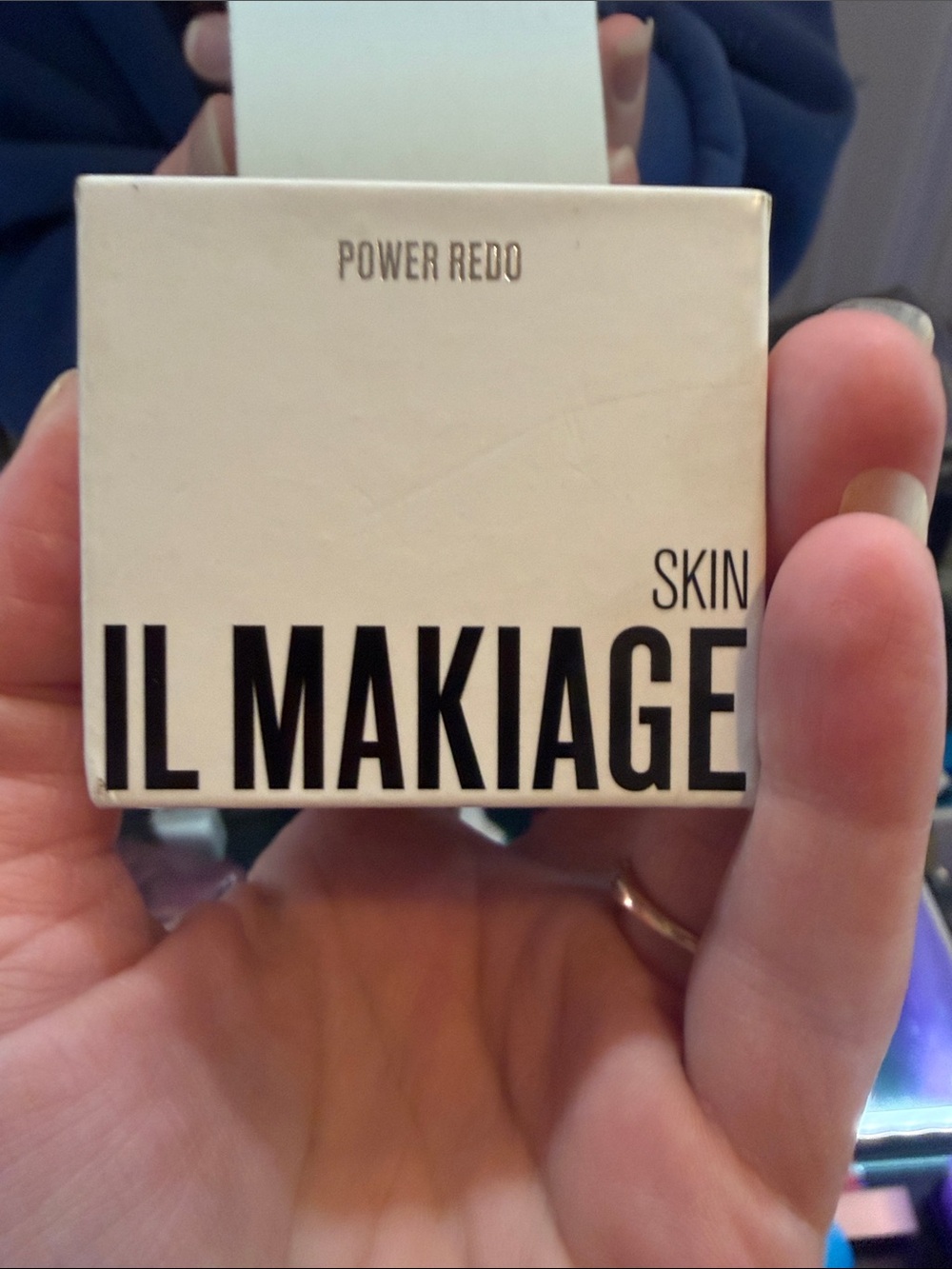 IL MAKIAGE Skin Power Redo Box - Cream with Black Text